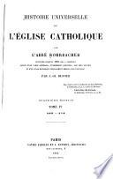 Histoire universelle de l'église catholique