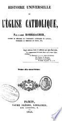 Histoire universelle de l'église catholique