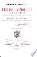 Histoire universelle de l'église catholique