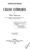 Histoire universelle de l'Église catholique