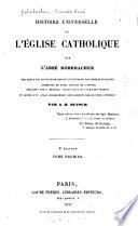 Histoire universelle de l'Eglise Catholique