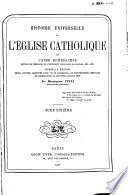 Histoire universelle de l'église catholique