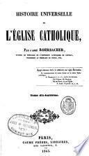 Histoire universelle de l'église catholique