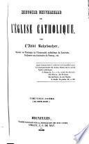 Histoire universelle de l'Église catholique