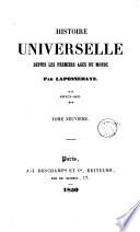 Histoire universelle, depuis les premiers âges du monde jusqu'à l'époque actuelle, 9