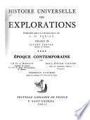 Histoire universelle des explorations: Époque contemporaine, par J. Rouch, P.-E. Victor et H. Tazieff