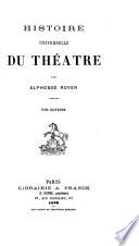 Histoire universelle du théâtre