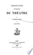 Histoire universelle du théâtre