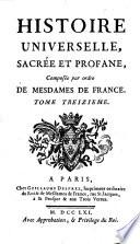 Histoire universelle sacree et profane (etc.)