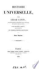 Histoire universelle, tr. par E. Aroux et P. Léopardi