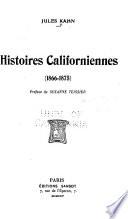 Histoires californiennes (1866-1875) préface de Suzanne Teissier