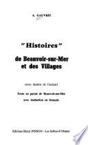 Histoires de Beauvoir-sur-Mer et des villages