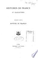 Histoires de France et d'Angleterre