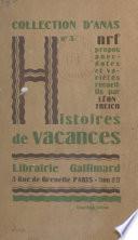Histoires de vacances