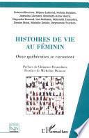 Histoires de vie au féminin pluriel