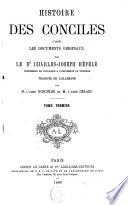 Histoires des conciles d'après les documents originaux