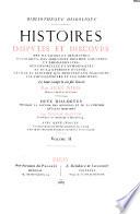 Histoires disputes et discours des illusions et impostures des diables [etc.]. --