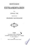 Histoires extraordinaires par Edgar Poe, traduction