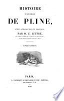 Historia naturelle de Pline, avec la traduction en français par E. Littré