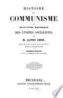 Historie du communisme ou réfutation historique des utopies socialistes