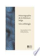 Historiographie de la littérature belge