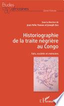 Historiographie de la traite négrière au Congo