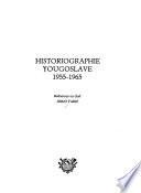 Historiographie yougoslave 1955-1965