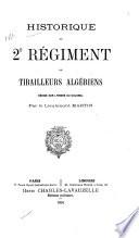 Historique du 2e Régiment de Tirailleurs algériens