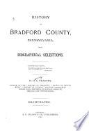 History of Bradford County, Pennsylvania