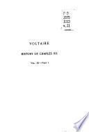 History of Charles XII