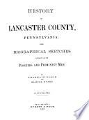 History of Lancaster County, Pennsylvania