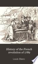 History of the French Revolution of 1789