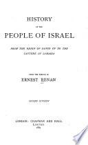 History of the People of Israel: From the reign of David up to the capture of Samaria. 1896