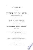 History of the Town of Palmer, Massachusetts
