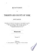 History of Toronto and County of York, Ontario: Biographical notices