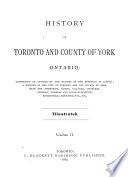 History of Toronto and County of York, Ontario: Biographical notices