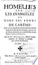 Homelies sur les evangiles de tous les jours de carême ...