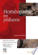 Homéopathie en pédiatrie