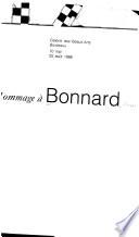 Hommage à Bonnard