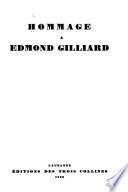 Hommage à Edmond Gilliard
