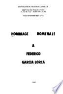 Hommage à Federico García Lorca