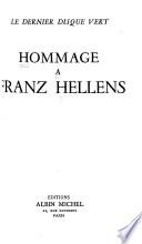 Hommage à Franz Hellens
