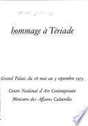 Hommage à Tériade