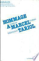 Hommage A Theatre Marcel Cinema television Tariol