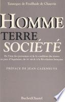 Homme, terre et société : de l'état des personnes et de la condition des terres en pays d'Aquitaine, du XIe siècle à la Révolution française