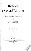 Homme, univers, et Dieu