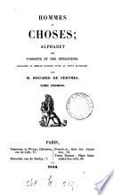 Hommes et choses