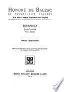 Honoré de Balzac in twenty-five volumes: Seraphita. Louis Lambert. The exiles