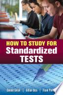 How to Study for Standardized Tests