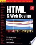 HTML & Web Design Tips & Techniques